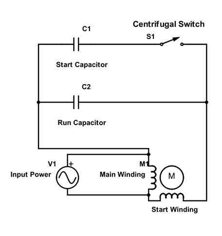 How to Connect a Capacitor to a Single-Phase Motor 