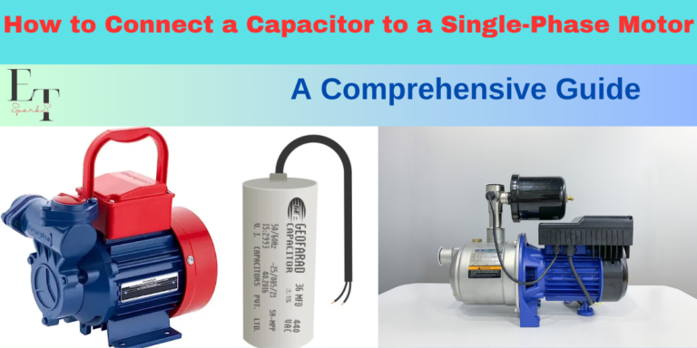 How to Connect a Capacitor to a Single-Phase Motor