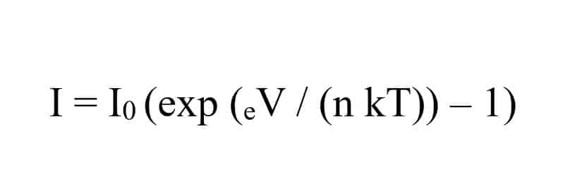 vi characteristics of pn junction diode forward bias