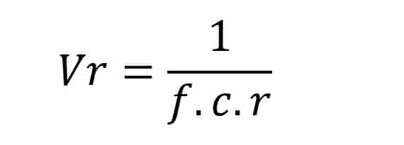 Half Wave Rectifier with Capacitor Filter formula