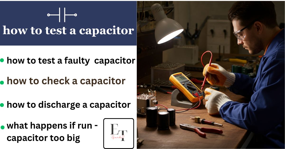 How to Test a Capacitor